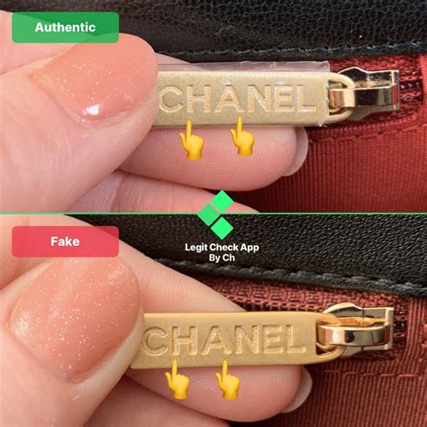 chanel fake vs authentic|how to tell a genuine Chanel bag.